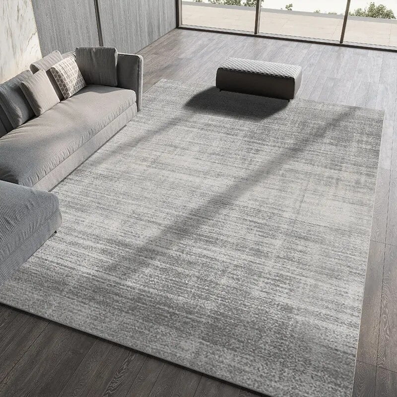 Nordic Light Luxury Grey Carpet Living Room Sofa Coffee Tables Carpets