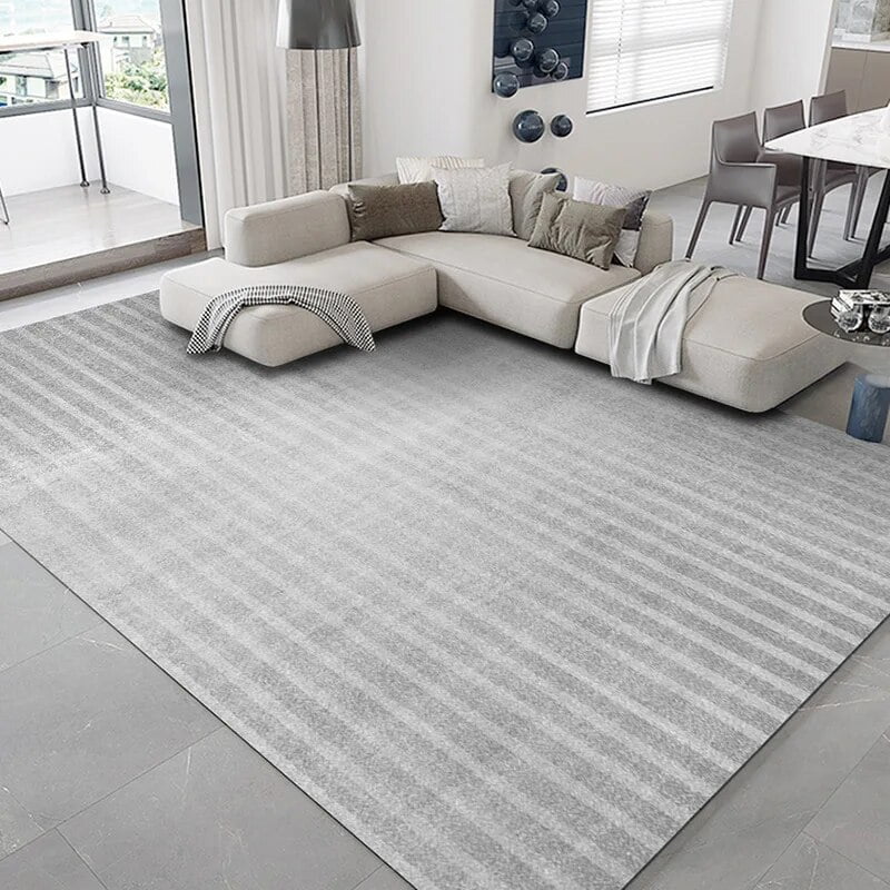 Nordic Light Luxury Grey Carpet Living Room Sofa Coffee Tables Carpets