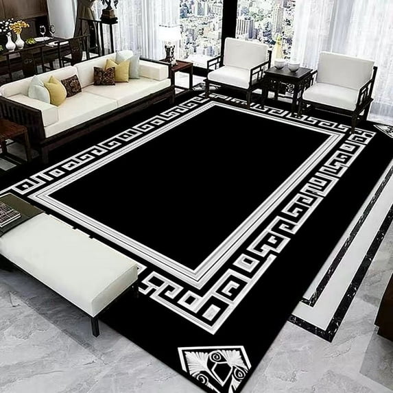 Nordic Light Luxury Living Room Rugs Modern Simplicity Style Bedroom Carpet Room r Non-slip Floor Ma