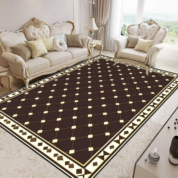 Nordic Light Luxury rug Living Room Sofa Coffee Table Carpet Large Bedroom ration Home Rugs Non-slip