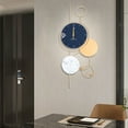 thumbnail image 1 of Nordic Light Wall-Mounted Wall Clock Big Clock Built-in Sweeping Seconds Movement New, 1 of 12