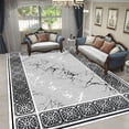 thumbnail image 1 of Nordic Luxury Living Room Carpets Gold Black Geometric Rugs for Bedroom Sofa Table Beside Large Area Rug Home r Mats tapete, 1 of 5