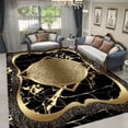 thumbnail image 1 of Nordic Luxury Living Room Carpets Gold Black Geometric Rugs for Bedroom Sofa Table Beside Large Area Rug Home r Mats tapete, 1 of 5