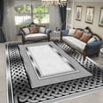thumbnail image 1 of Nordic Luxury Living Room Carpets Gold Black Geometric Rugs for Bedroom Sofa Table Beside Large Area Rug Home r Mats tapete, 1 of 5