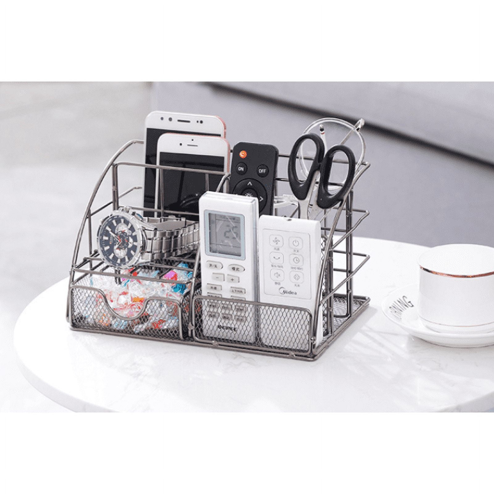 Modern Nordic Metal Desktop Organizer - Multifunctional File Rack for ...