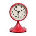 thumbnail image 1 of Nordic Metal Round Alarm Clock, Vintage Silent Table Clock, Student Bedside Nightlight Clock, Room Decor, Home Decor C, 1 of 7