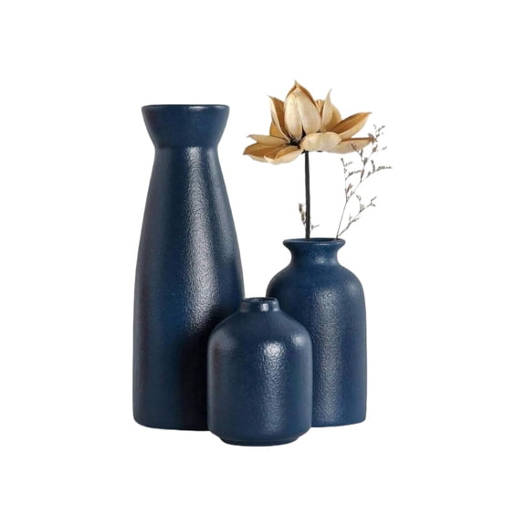 Nordic Minimalist Vase Set for Dried Flowers, High Aesthetic Home Decor