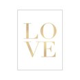 thumbnail image 1 of Nordic Modern Canvas Art Wall Painting Gold Foil Beach, 1 of 1
