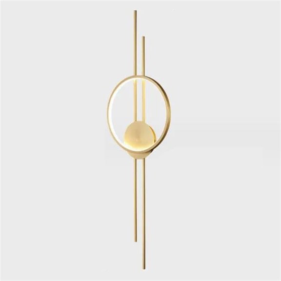 Nordic Modern Minimalist Long Aisle Lamp Minimalist Postmodern Creative Personality Living Room Bedroom Bedside Wall Lamp