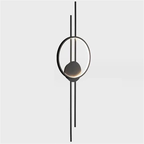 Nordic Modern Minimalist Long Aisle Lamp Minimalist Postmodern Creative Personality Living Room Bedroom Bedside Wall Lamp