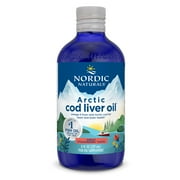 Nordic Naturals Arctic Cod Liver Oil Liquid, 1060 Mg, Strawberry, 8 Oz