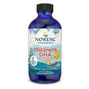 Nordic Naturals Children's DHA Liquid, 530 Mg, Strawberry, EPA & DHA, 4 Oz