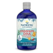 Nordic Naturals Children's DHA Liquid, 530 Mg, Strawberry, Fish Oil, 16 Oz