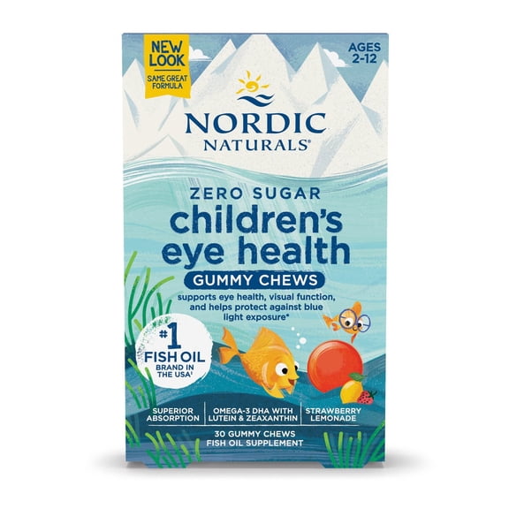 Nordic Naturals Children's Eye Health Gummies, FloraGLO Lutein, 30 Ct