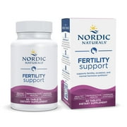 Nordic Naturals Fertility Support - Support for Normal Ovulation & Fertility, 60 Count