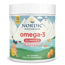 Nordic Naturals Nordic Omega-3 Gummies for Kids, 82 Mg, EPA & DHA, 120 Ct