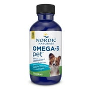 Nordic Naturals Omega-3 Pet, Liquid, For Cats and Small Dogs, Fish Oil 2 Oz