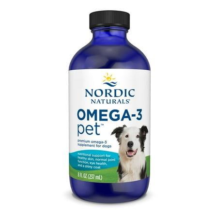 Nordic Naturals Omega-3 Pet, Liquid, Medium to Large Breed Dogs, 8 Oz