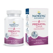 Nordic Naturals Prenatal DHA Softgels, Unflavored, 830 mg, Non-GMO, 90 Ct