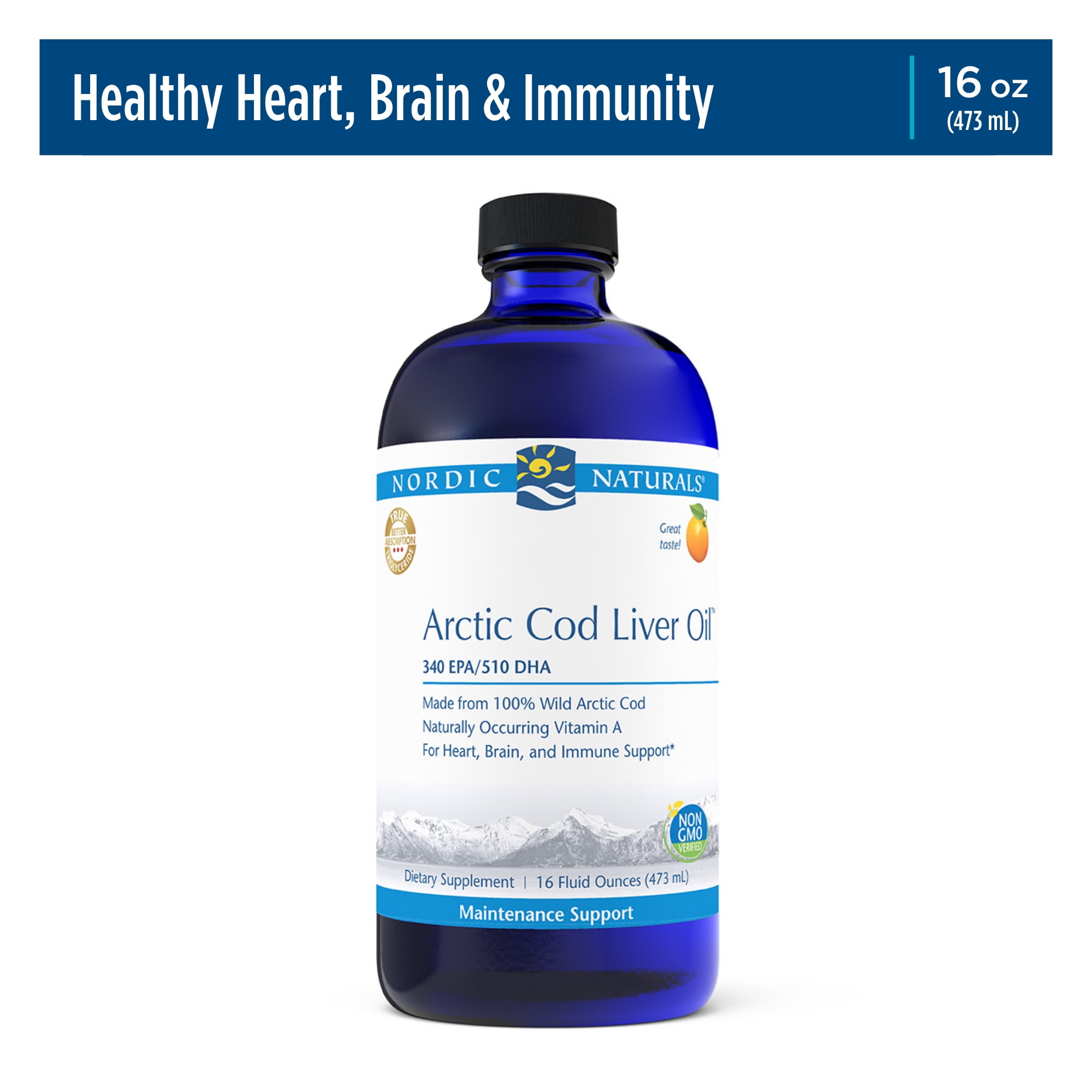 Nordic Naturals Arctic Cod Liver Oil Liquid