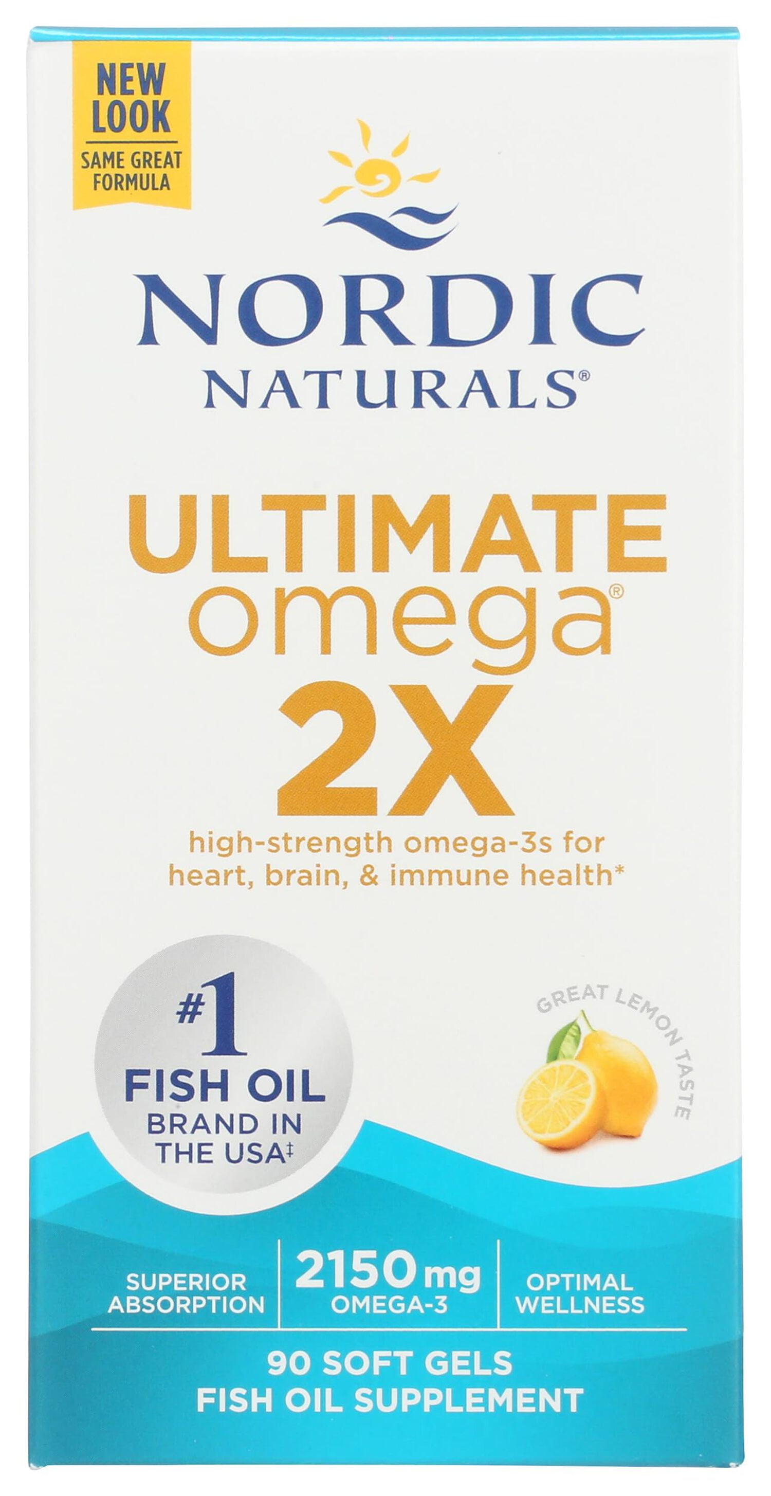 Nordic Naturals Ultimate Omega 2X, 90 soft gels