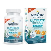 Nordic Naturals Ultimate Omega Junior Softgels, 680 Mg, Fish Oil, 120 Ct