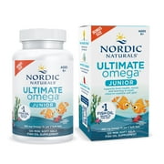 Nordic Naturals Ultimate Omega Junior Softgels, 680 Mg, Fish Oil, 120 Ct