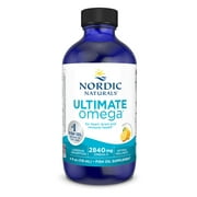 Nordic Naturals Ultimate Omega Liquid, 2840 Mg Omega-3s, Fish Oil, 4 Fl Oz