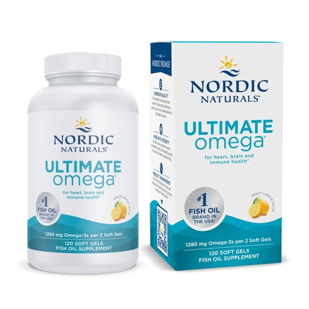 Nordic Naturals Ultimate Omega 120 Soft Gels