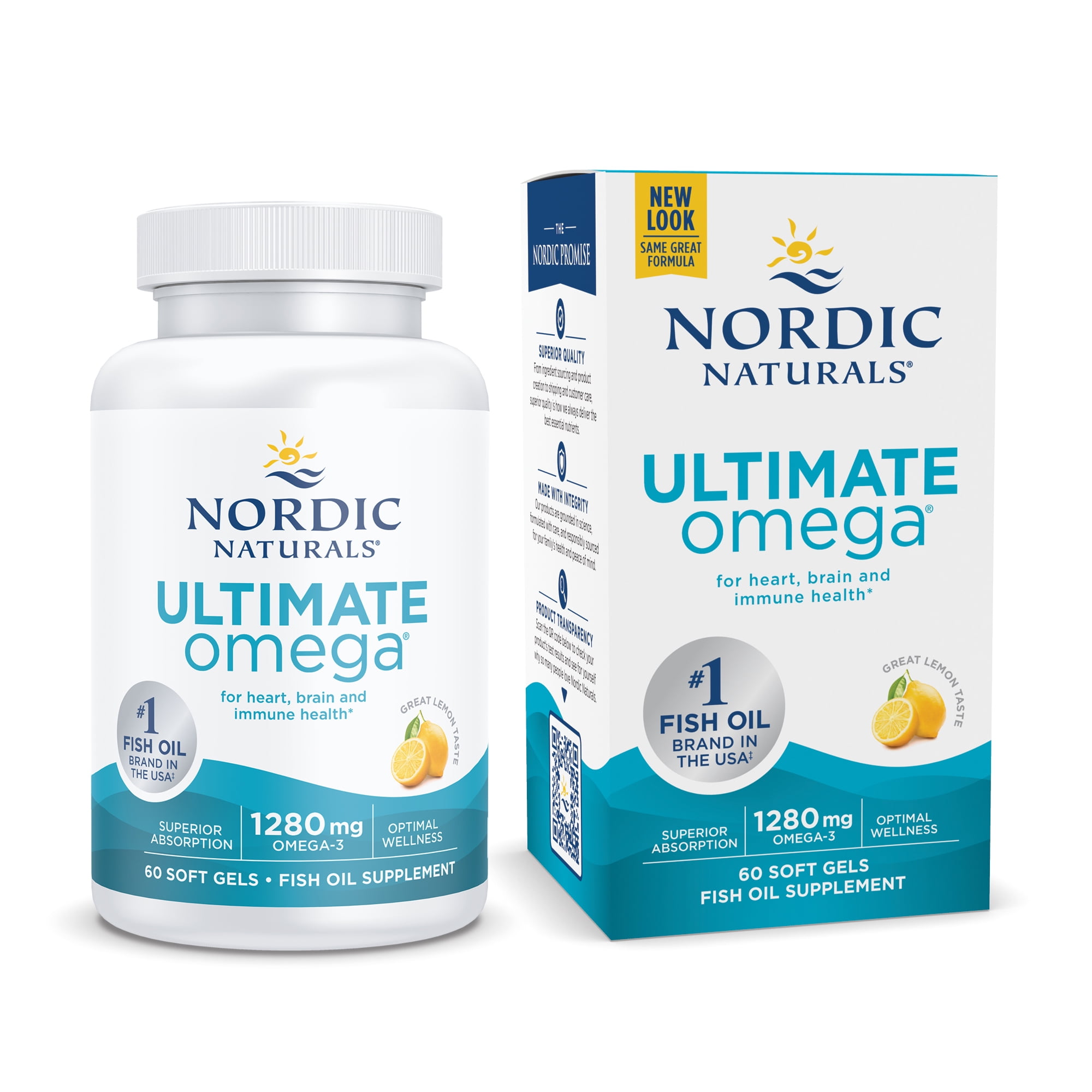Nordic Naturals Ultimate Omega Softgels - Lemon Malaysia | Ubuy