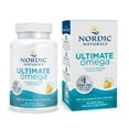 thumbnail interactive-video image 1 of Nordic Naturals Ultimate Omega Softgels, Lemon, 1280 mg, Fish Oil, 60 Ct, 1 of 11