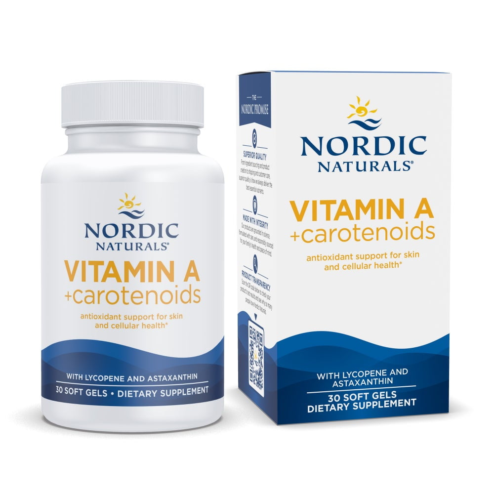Nordic Naturals Antioxidant Support Vitamin A + Carotenoids