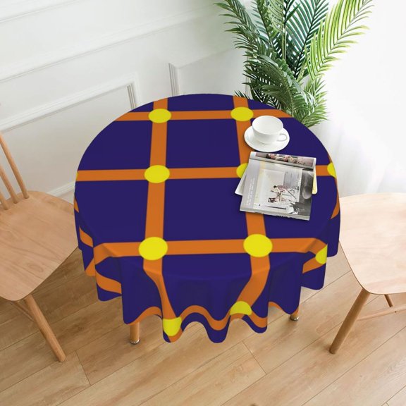 Nordic Pattern Tablecloth ArtYellow Dinner Polyester Table Cover Modern Wholesale Protector Print Table Cloth