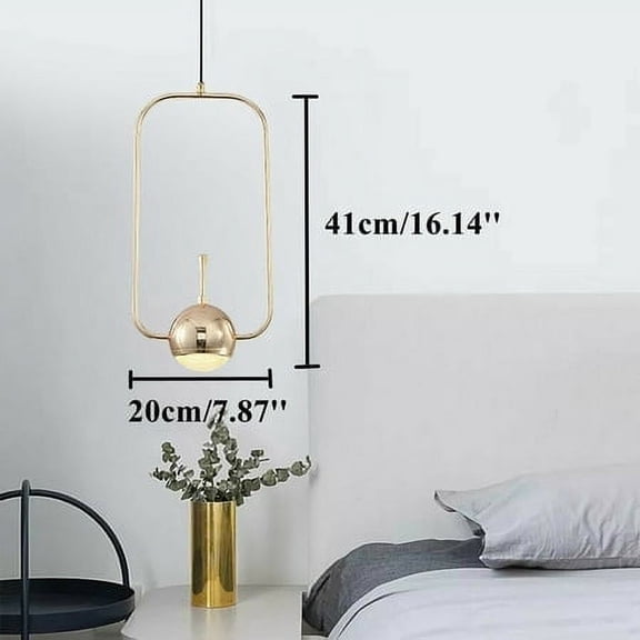 Nordic Pendant Light LED Ceiling Light Loft Hanging Lamp Aluminum Alloy Lamp