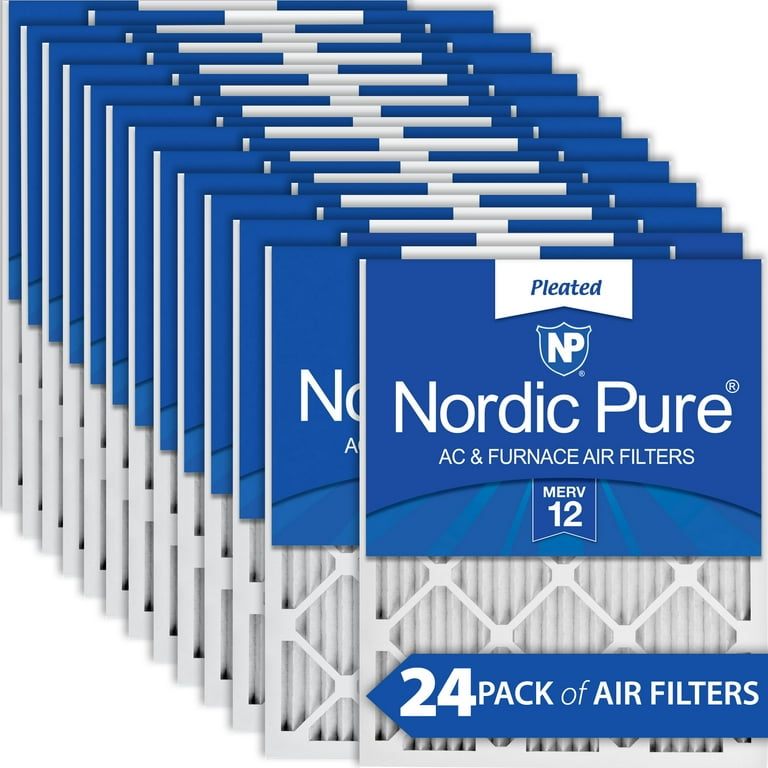 Nordic pure merv 12 pleated ac furnace air filters store