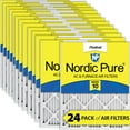 thumbnail image 1 of Nordic Pure 10x24x1 Pleated MERV 10 Air Filters 24 Pack, 1 of 7