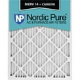 thumbnail image 1 of Nordic Pure 14x22x1ExactCustomM14-C-6 Exact MERV 14 Plus Carbon AC Furnace Filters, 14 x 22 x 1 in. - Pack of 6, 1 of 1