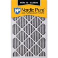 thumbnail image 1 of Nordic Pure 15x17x1ExactCustomM10PlusC-6 Exact MERV 10 Plus Carbon AC Furnace Filters, 15 x 17 x 1 in. - Pack of 6, 1 of 1