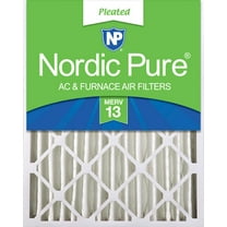 Nordic Pure 16x20x4 (3 5/8) Pleated MERV 13 Air Filter 1 Pack