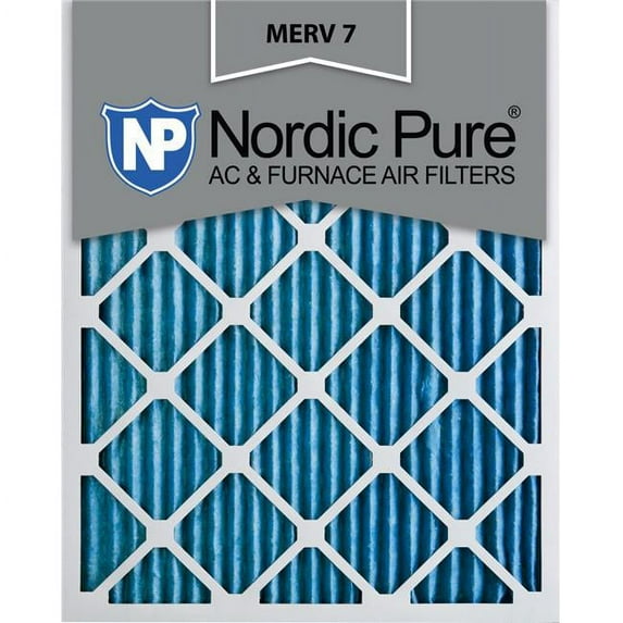 Nordic Pure 17x21x1ExactCustomM7-6 Exact MERV 7 AC Furnace Filters, 17 x 21 x 1 in. - Pack of 6