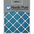 thumbnail image 1 of Nordic Pure 20x22x1M7-6 Pleated MERV 7 Air Filters, 20 x 22 x 1 in. - Pack of 6, 1 of 4