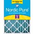 thumbnail image 1 of Nordic Pure 20x24x4 (3 5/8) Pure Baking Soda Odor Deodorizing Air Filter 1 Pack, 1 of 6