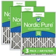 thumbnail image 1 of Nordic Pure 20x25x2 Pleated MERV 13 Air Filters 3 Pack, 1 of 7