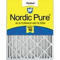 thumbnail image 1 of Nordic Pure 20x25x4 (3 5/8) Pleated MERV 10 Air Filter 1 Pack, 1 of 7