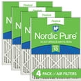 thumbnail image 1 of Nordic Pure 24x24x1 (23_1/2x23_1/2) Pleated MERV 13 Air Filters 4 Pack, 1 of 7