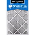 thumbnail image 1 of Nordic Pure 24x25x1CustomM12-C-6 MERV 12 Plus Carbon AC Furnace Filters, 24 x 25 x 1 in. - Pack of 6, 1 of 1