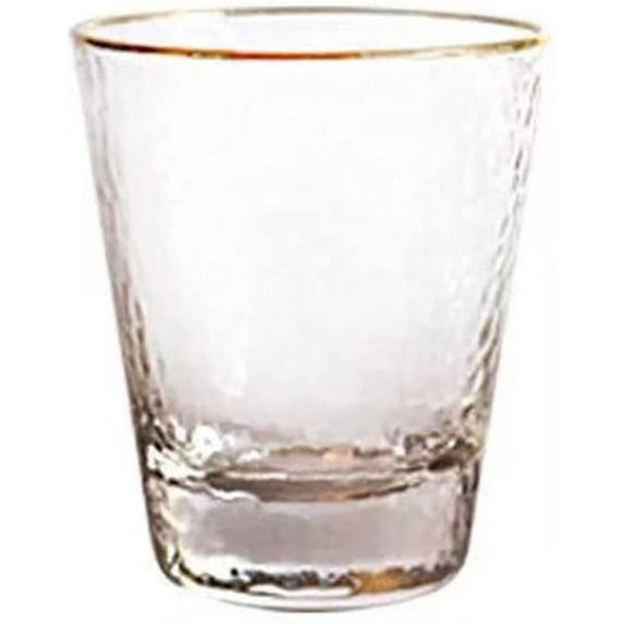 Nordic Retro Hammered Lead-free Glass Wine Glasses For Creative Goblet Champagne Cups Glass Material For Home Decora Clear Glass Mug Set