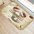 thumbnail image 1 of Nordic Retro Kitchen Mat Floor Fish Crab Carpet for Bathroom Entrance Doormat Rugs Baths Bath Rug Mats Bedroom Flooring, 1 of 5