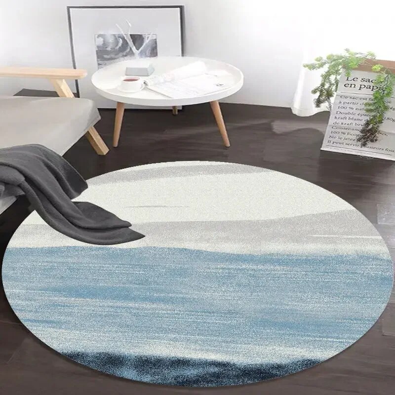 Nordic Round Carpets Modern Living Room Sofa Coffee Table rug Simple