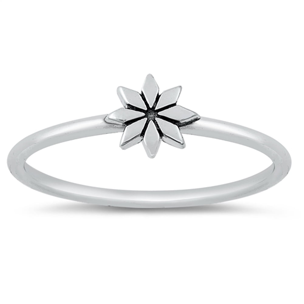 Star flower ring hot sale